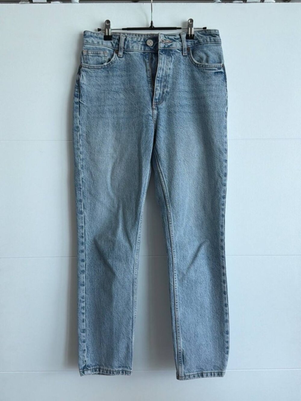 ZARA Denim Pants | Womens (Size 8) | Light Blue Denim